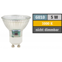 LED-Strahler McShine ET50, GU10, 5W, 500 lm, warmweiß