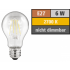 LED Filament Gl&uuml;hlampe McShine Filed, E27, 6W, 670 lm, warmwei&szlig;