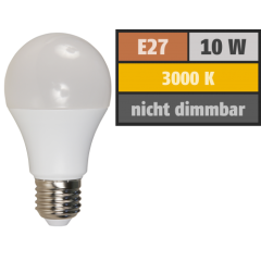 LED Glühlampe McShine, E27, 10W, 810 lm, 3000K, warmweiß, step dimmbar  100/50/10%