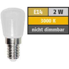 LED Kolbenlampe McShine, E14, 2W, 160lm, 260°,...