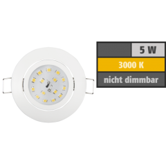 LED Einbauleuchte McShine Slim 82x28mm, 5W, 400lm, 3000K,...