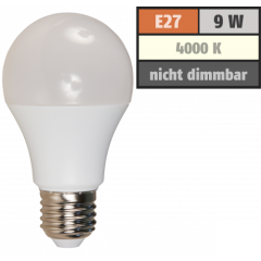 LED Glühlampe McShine, E27, 9W, 850lm, 240°,...