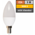 LED-Kerzenlampe McShine Brill95 E14, 5W, 400lm, 160&deg;, warmwei&szlig;, Ra &gt;95, 37x98mm