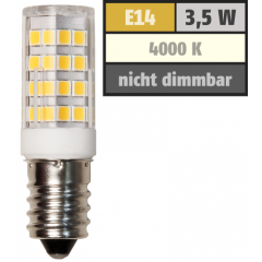 LED-Kolbenlampe McShine, E14, 3,5W, 400lm, 4000K,...