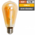 LED Filament Gl&uuml;hlampe McShine Retro E27, 4W, 400lm, warmwei&szlig;, goldenes Glas