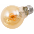 LED Filament Gl&uuml;hlampe McShine Retro E27, 2W, 160lm, warmwei&szlig;, goldenes Glas