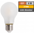 LED Filament Gl&uuml;hlampe McShine Filed, E27, 6W, 630lm, warmwei&szlig;, matt
