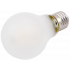LED Filament Gl&uuml;hlampe McShine Filed, E27, 6W, 630lm, warmwei&szlig;, matt