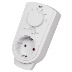 Steckdosen-Thermostat McPower TCU-330 5-30°C, max....