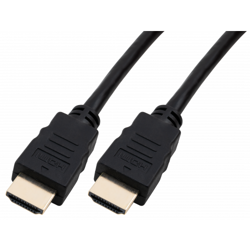 HDMI-Kabel HOLLYWOOD, HDMI 1.4, vergoldete Kontakte, 4K/UHD, ARC, HEAC, 5m