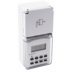 Digitale Zeitschaltuhr McPower AZ-78 IP44 - für...