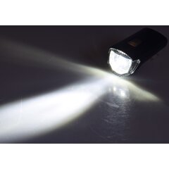 LED Beleuchtungsset f&uuml;r Fahrrad, StVZO zugelassen, Lithium-Akku, 70 Lumen