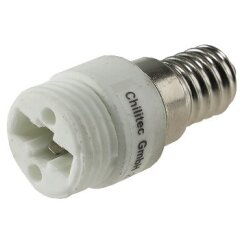 Lampensockel-Adapter, Keramik, E14 auf G9