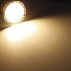 LED Strahler GU10 &quot;H40 SMD&quot;, 120&deg;, 3000k, 330lm, 230V/3W, warmwei&szlig;