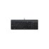 Perixx PERIBOARD-220 H, DE, Kompakte USB-Tastatur, Hub, schwarz