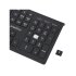 Perixx PERIBOARD-324 DE, Beleuchtete USB-Tastatur mit Scherentasten, schwarz