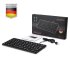 Perixx PERIBOARD-432B DE, Mini-Tastatur, USB kabelgebunden, schwarz