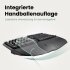 Perixx PERIBOARD-613B DE, Kabellose kompakte ergonomische Tastatur, schwarz