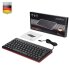 Perixx PERIBOARD-422 DE, Mini USB-C Tastatur kabelgebunden, schwarz