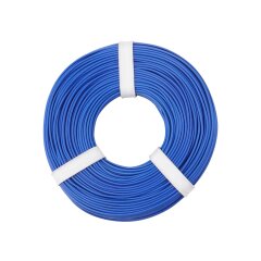 10m Kupferschaltlitze 0,25mm² (14 x 0,15 mm) blau