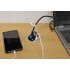 versenkbare Schreibtisch Einbausteckdose + USB Ladebuchse