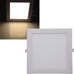 LED Panel Einbauleuchte 22,5 x 22,5cm warmweiß