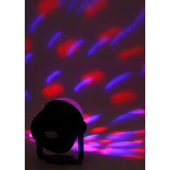 LED Diskokugel Lichteffekt, Musikgesteuert, 7 Farben