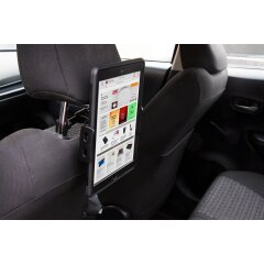 Universal Auto Tablet- und Handyhalterung f&uuml;r Kopfst&uuml;tze
