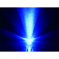 LED 3mm klar blau