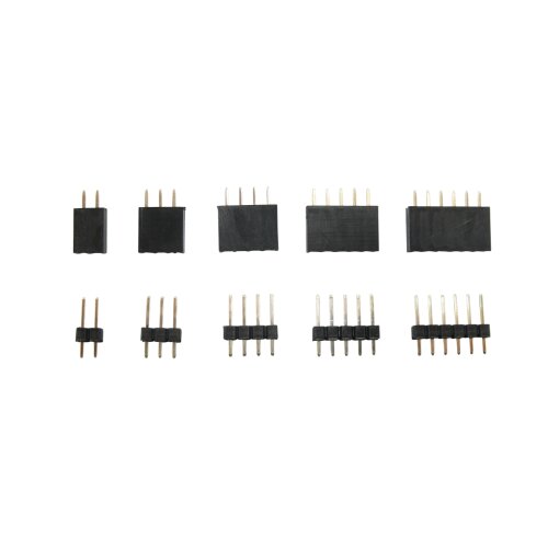 S483-10 Stück Micro Stiftleiste Steckverbinder RM 1.0 3-polig Stecker Buchse 