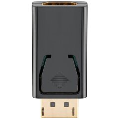 DisplayPort auf HDMI™-Adapter 1.1, vergoldet Schwarz