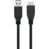 USB 3.0 Typ-A auf USB 3.0 Micro-B SuperSpeed Kabel, 5Gbit/s, schwarz