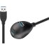 USB 3.0 Hi-Speed Verl&auml;ngerungskabel mit Standfuss, Schwarz 1.5 m