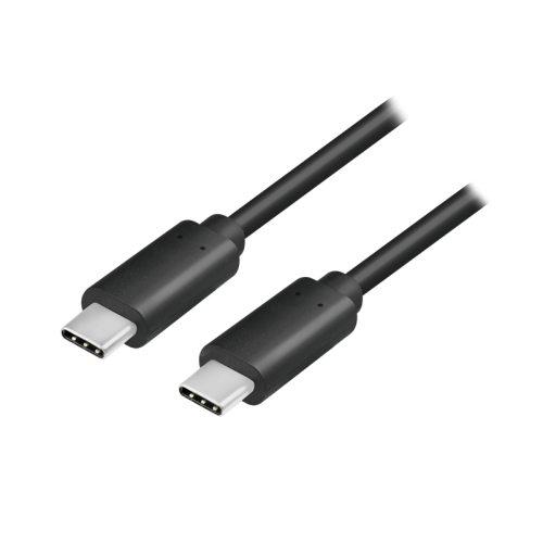 USB-C 3.2 Gen2 Kabel, 4K/60Hz, schwarz, 0,5m