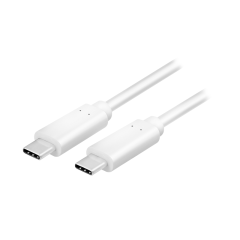USB-C 3.2 Gen2 Kabel, 4K/60Hz, wei&szlig;, 1m