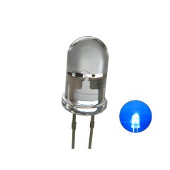 Flacker LED mit Steuerung flackernd 5mm klar blau