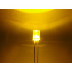 LED Zylinder 5mm klar gelb