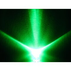LED 5mm klar echtgrün 22.000mcd, extrem hell