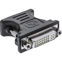 DVI-A Adapter, Analog 24+5 Buchse auf 15pol HD Stecker (VGA)