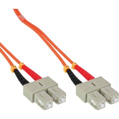 LWL Duplex Kabel, SC/SC, 50/125µm, OM2, 20m
