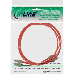 LWL Duplex Kabel, SC/SC, 50/125&micro;m, OM2, 2m