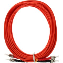 LWL Duplex Kabel, ST/ST, 50/125&micro;m, OM2, 15m