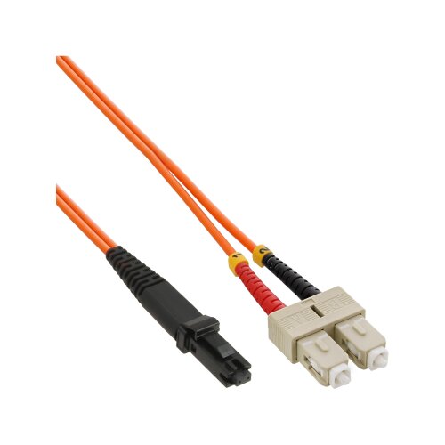 LWL Duplex Kabel, MTRJ/SC, 50/125&micro;m, OM2, 2m